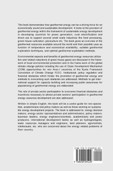 Geothermal Energy Resources for Developing Countries