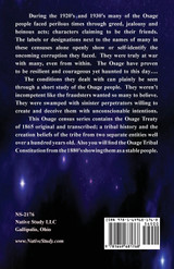 Census of the Osage Indians  of Osage Agency, Oklahoma, 1906-1929