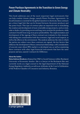 Power Purchase Agreements in the Transition to Green Energy and Climate Neutrality