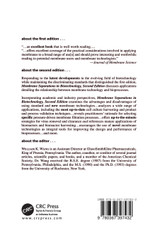 Membrane Separations in Biotechnology
