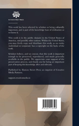 A Brief History of the Production of Valentine's Meat Juice, Together With Testimonials of the Medical Profession