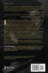 Difficulties of Modernism Difficulties of Modernism