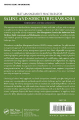 Best Management Practices for Saline and Sodic Turfgrass Soils Best Management Practices for Saline and Sodic Turfgrass Soils