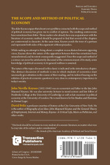 Scope and Method of Political Economy