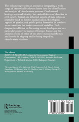 Church and State in Contemporary Europe