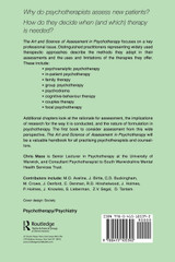 Art and Science of Assessment in Psychotherapy