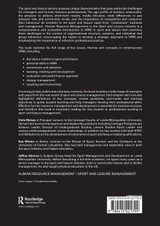Human Resource Management in the Sport and Leisure Industry