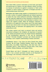 Motivation and Culture Motivation and Culture