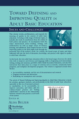 Toward Defining and Improving Quality in Adult Basic Education