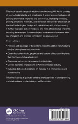 Additive Manufacturing for Biomedical Implants and Prosthetics