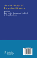 Construction of Professional Discourse