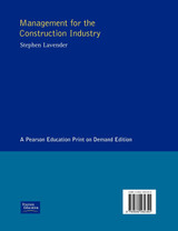 Management for the Construction Industry