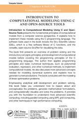 Introduction to Computational Modeling Using C and Open-Source Tools