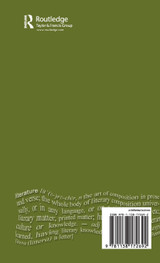 Literature and The Contemporary