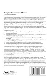 Everyday Environmental Toxins