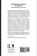 Gender and Ethnicity in Schools