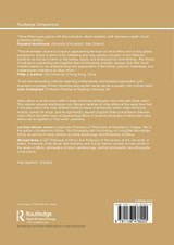 Routledge Companion to Virtue Ethics