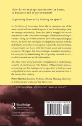 Politics of Uncertainty