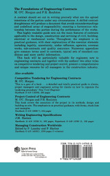 Foundations of Engineering Contracts