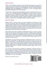 semigroup theory and applications