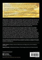 Skill Acquisition and Training