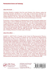 Spectroscopy of Pharmaceutical Solids