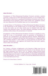 Foundations of Three-Dimensional Euclidean Geometry