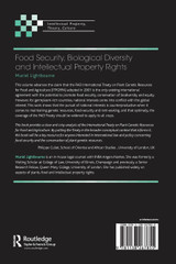Food Security, Biological Diversity and Intellectual Property Rights