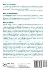 Product Development and Design for Manufacturing