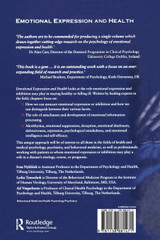 Emotional Expression and Health