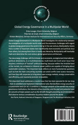 Global Energy Governance in a Multipolar World