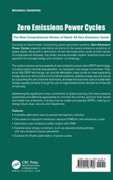 Zero Emissions Power Cycles
