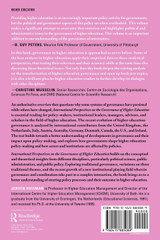 International Perspectives on the Governance of Higher Education
