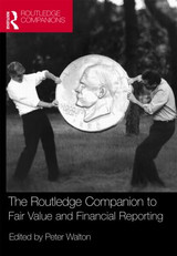 Routledge Companion to Fair Value and Financial Reporting
