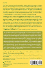 Social Justice, Peace, and Environmental Education