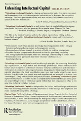 Unleashing Intellectual Capital