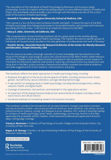 Handbook of Health Psychology