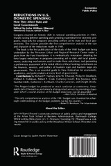 Reductions in U.S. Domestic Spending