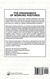 Ergonomics Of Working Postures