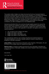 Routledge International Handbook of Education, Religion and Values
