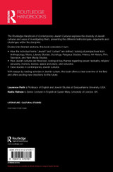 Routledge Handbook of Contemporary Jewish Cultures