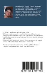 I Testamenti dei Cardinali : Francesco Capaccini (1784-1845) by Maria Gemma Paviolo (Paperback)