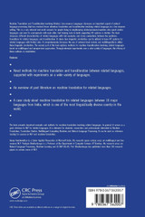 Machine Translation and Transliteration involving Related, Low-resource Languages by Anoop Kunchukuttan (Paperback)