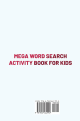 Mega Word Search Activity Book for Kids by Abe Robson (Hardcover)