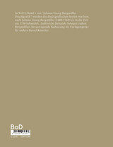 Johann Georg Bergmüller Druckgrafik : Teil 2: Serien, Band 1 by Markus Bauer (Paperback)