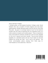 Thomas  Robinson : Schoole of Musicke: Lute Music of the Renaissance  Arranged For Low G Ukulele by Michael Walker (Paperback)