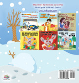 I Love Winter (Spanish English Bilingual Children's Book) by Shelley Admont (Hardcover)