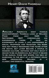 Walden - On Walden Pond - Life in the Woods - The Transcendentalist Masterpiece by Henry David Thoreau (Hardcover)