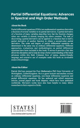 Partial Differential Equations : Advances in Spectral and High Order Methods by Patrick McCann (Hardcover)