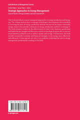 Strategic Approaches to Energy Management by Serhat Yüksel (Paperback)